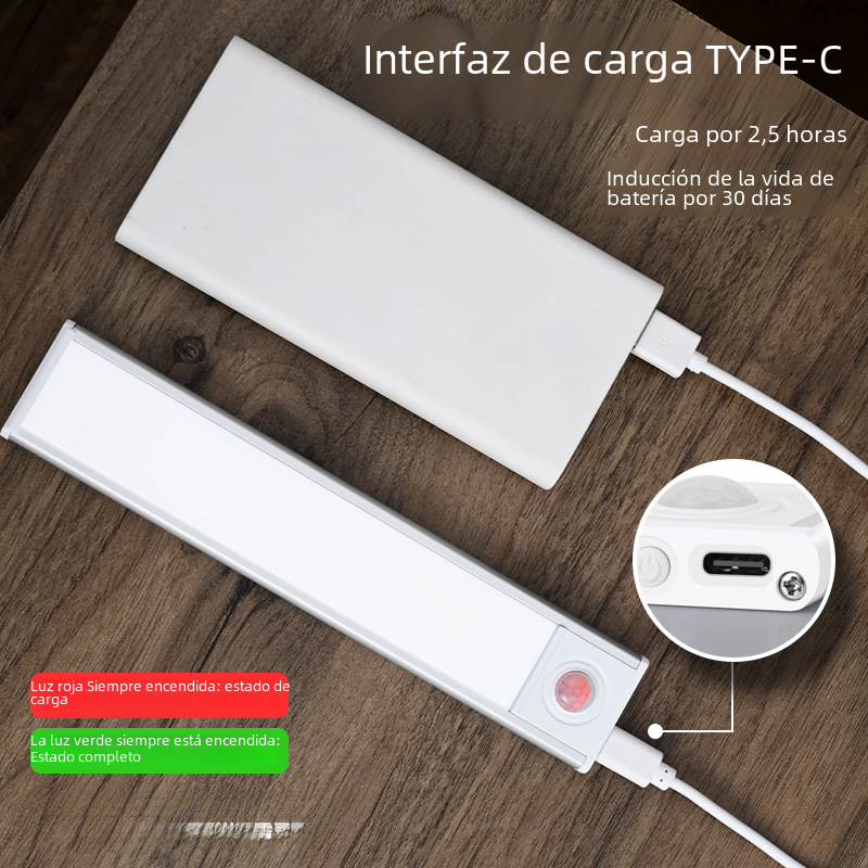 Slim Smart Rechargeable Motion Sensor LED Strip Light