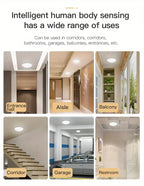 Dimmable Wireless Motion Sensor LED Ceiling Light