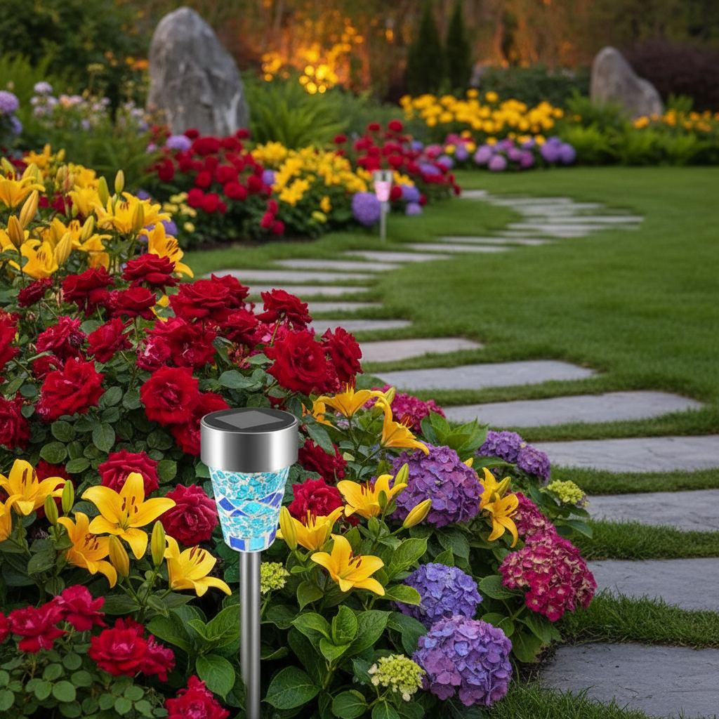 Luces Solares para Jardín - Paquete de 6