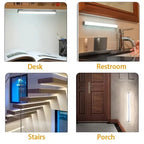 1pc Rechargeable LED Motion Sensor Cabinet Light Strip