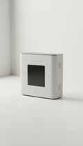 Integrated Home Automation Hub with Neutral Palette