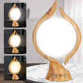 FLEBE 10000 Lux Light Therapy Lamp UV-Free Sun Light Therapy Lamp with 4 Timer Adjustable 3 Color Temperature Bright Happy Mood Seasonal Sun Light Lamp for Office Home Winter(Log)
