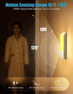 USB Rechargeable Motion Sensor LED Cabinet Light Bar