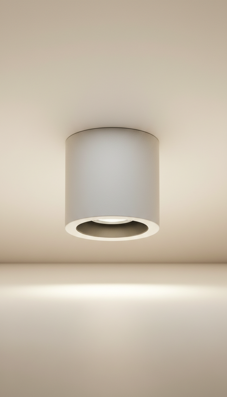 Architectural Downlight in Frosted Glass