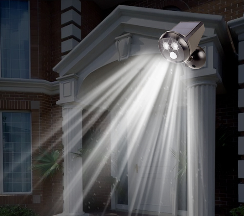 Solar Outdoor Wall Light with Motion Sensor LED