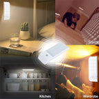 USB Rechargeable Motion Sensor LED Cabinet Light Bar