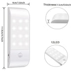 USB Rechargeable Motion Sensor LED Cabinet Light Bar
